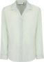 Costumein Groene Cuban Collar Shirt voor Heren Groen Heren - Thumbnail 1