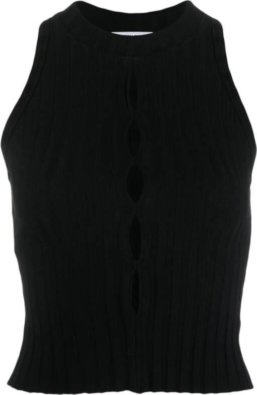 Cotton Citizen Mouwloze tops Zwart Dames