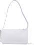 Courrèges Hobo bags One Racer Baguette Shoulder Bag Leather White in wit - Thumbnail 3