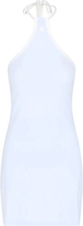Courrèges Blauwe Jurken Collectie Blauw Dames