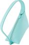 Courrèges Blauwe Leren Baby Shark Hobo Tas Blauw Dames - Thumbnail 1