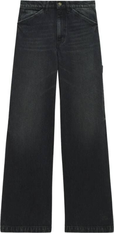 Courrèges Brede jeans Grijs Heren