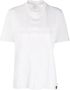 Courrèges Stijlvolle Dirty White T-shirt voor vrouwen White Dames - Thumbnail 2