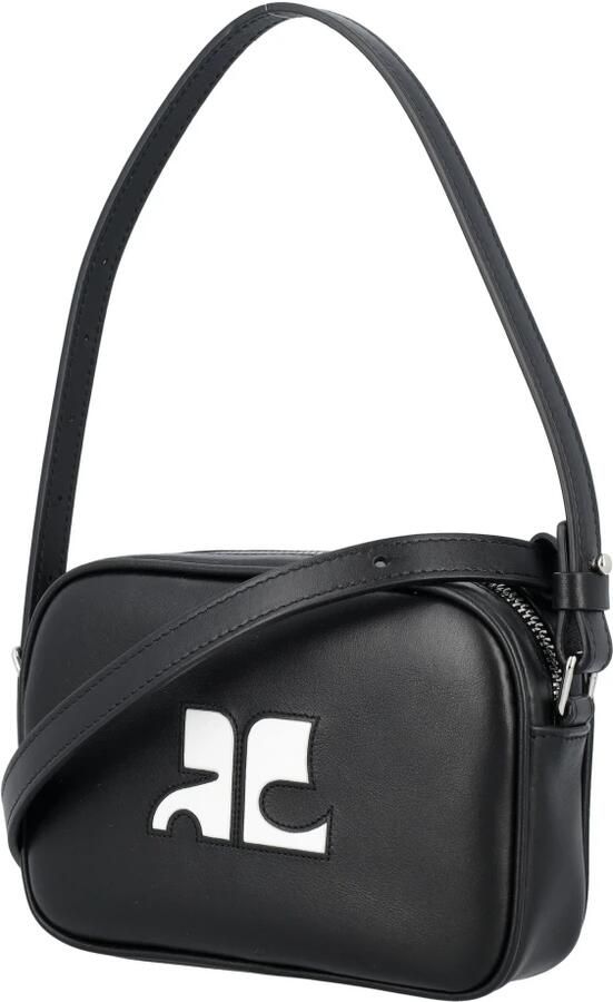 Courrèges Mini Camera Tas met Kettinghandvat Black Dames - Foto 4