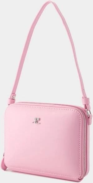 Courrèges Shoppers Cloud Reflex Bag Leather Candy Pink in roze - Foto 5
