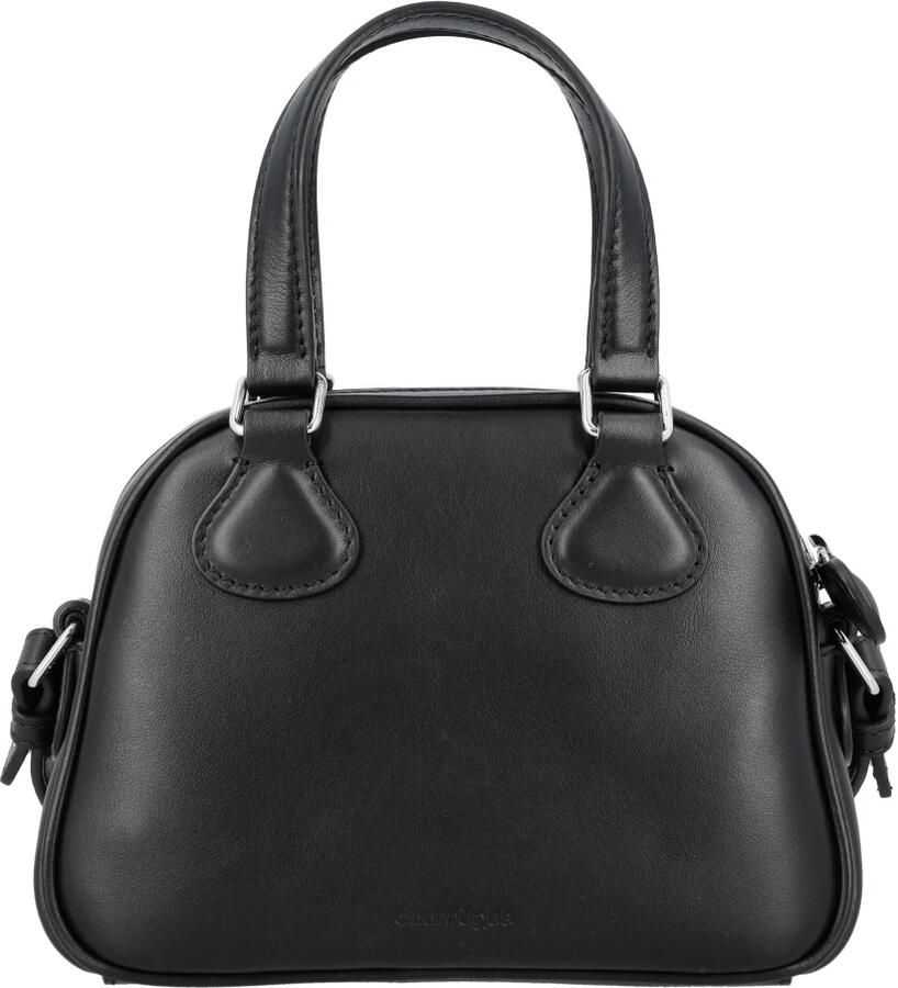 Courrèges Zwarte Mini Bowlingtas met AC Monogram Black Dames - Foto 2