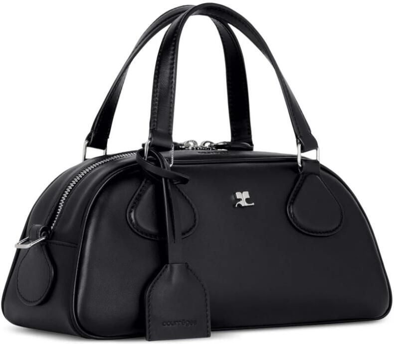 Courrèges Zwarte tassen met geborduurd logo Black Dames - Foto 6