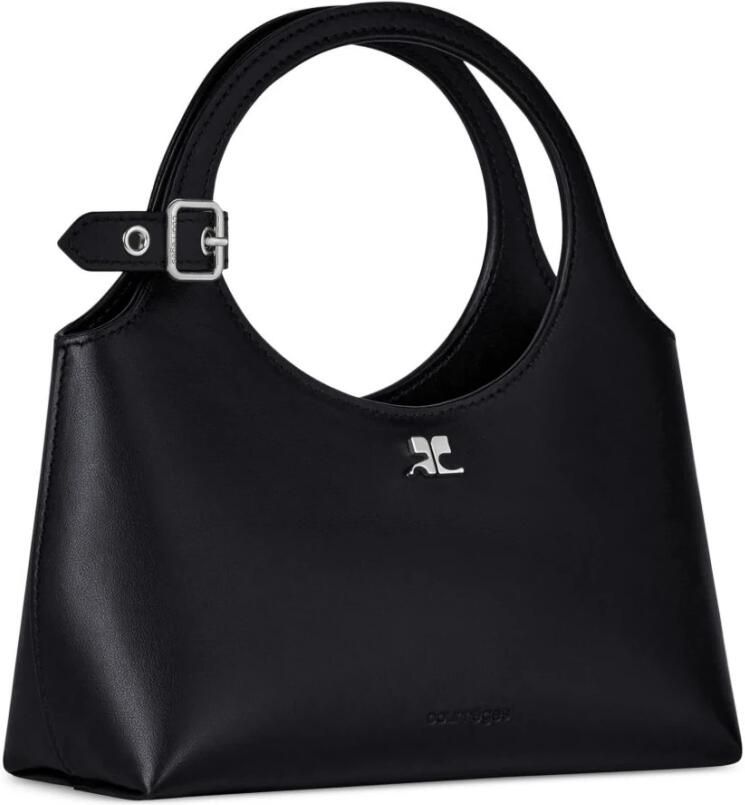 Courrèges Hobo bags 'Mini Holy Day' Handbag in zwart - Foto 6