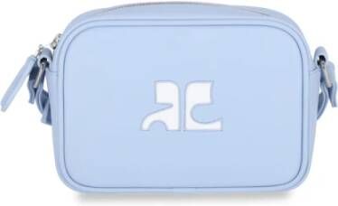 Courrèges Elegante en praktische schoudertas Blauw Dames