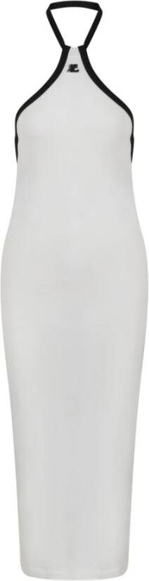 Courrèges Midi Dresses Wit Dames