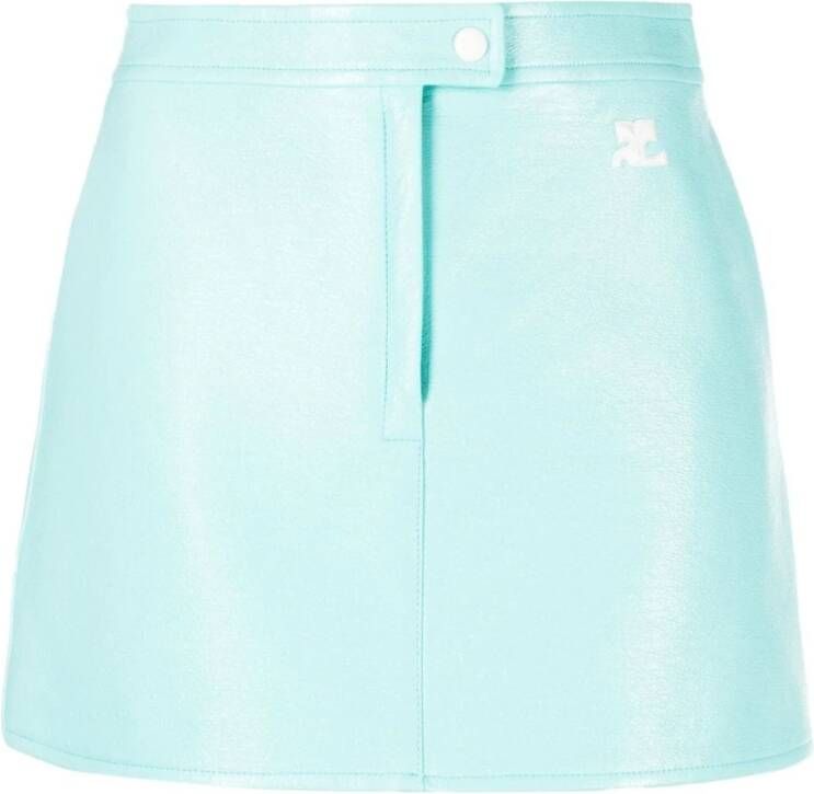 Courrèges Short Skirts Blauw Dames