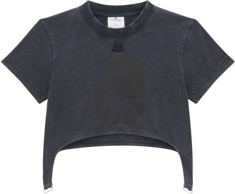 Courrèges T-Shirts Grijs Dames