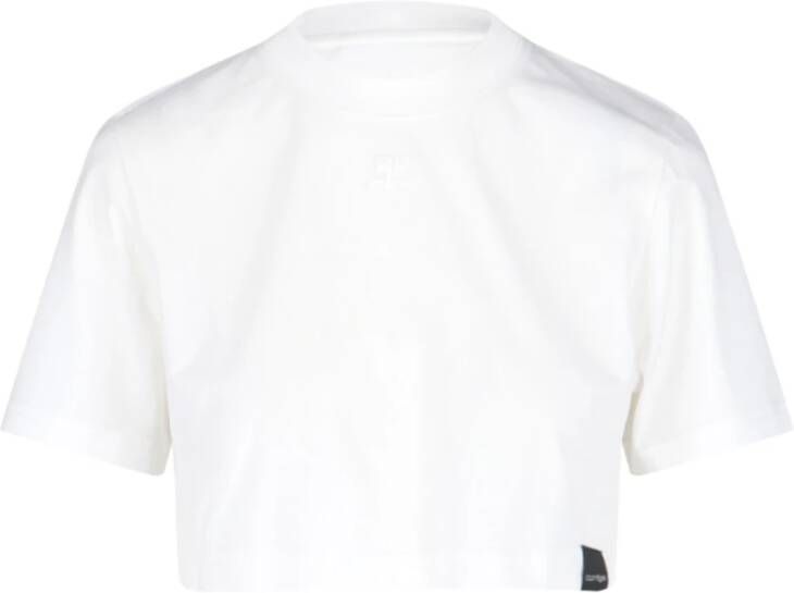 Courrèges T-Shirts Wit Dames