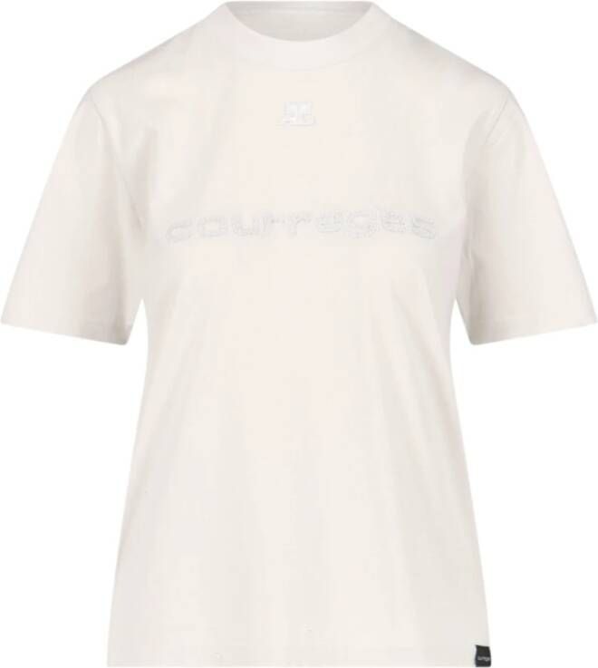Courrèges Corsoeasy T-shirts en Polos White Dames