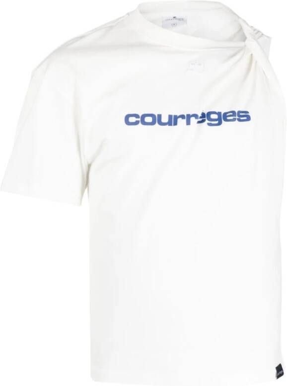 Courrèges T-Shirts Wit Heren