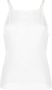 Courrèges Witte Mouwloze Top Aw23 Collectie White Dames - Thumbnail 1