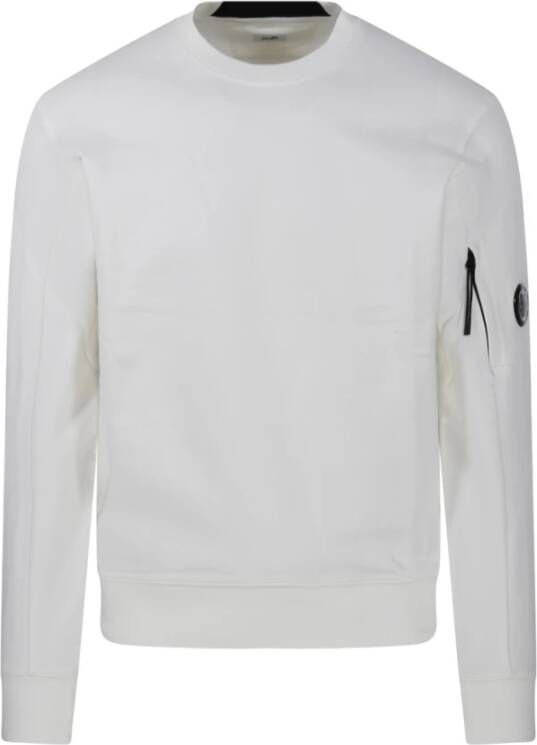 C.P. Company 103 Gauze White Lens Sweatshirt Wit Heren