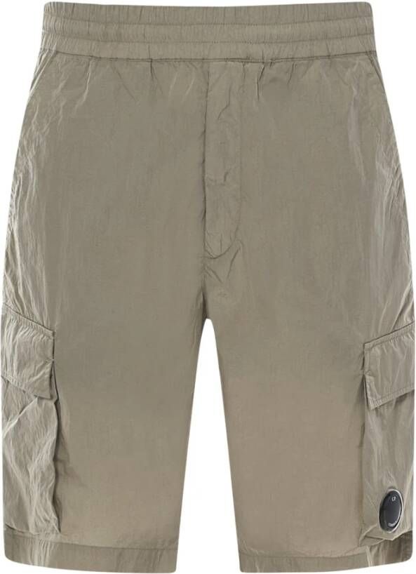 C.P. Company Beige Casual Shorts met waterdichte stof Beige Heren