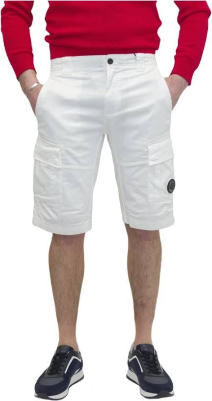 C.P. Company Bermuda Stretch Cargo Wit Heren