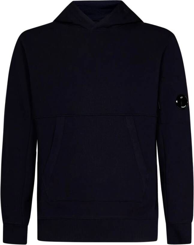 C.P. Company Blauwe Aw23 Sweatshirt Stijlvolle Herenkleding Blauw Heren