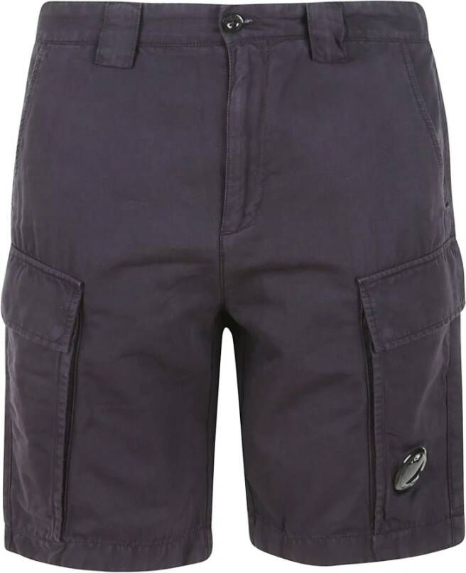 C.P. Company Blauwe Shorts met Stijl Model Naam Blauw Heren