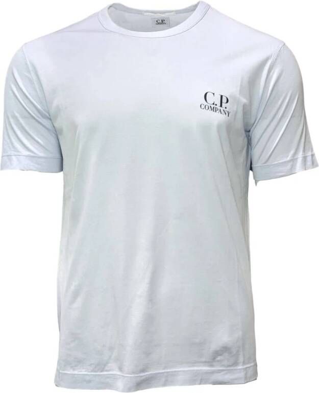 C.P. Company Tinkling Design Slim Fit T-Shirt Blue Heren