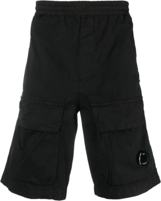 C.P. Company Cargo Bermuda Shorts voor Heren Zwart Heren