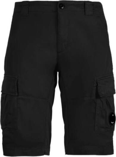 C.P. Company Cargo Shorts met Iconisch Detail Zwart Heren