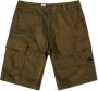 C.P. Company Casual shorts met geïntegreerde knielussen en kenmerkend lensdetail Brown Heren - Thumbnail 1