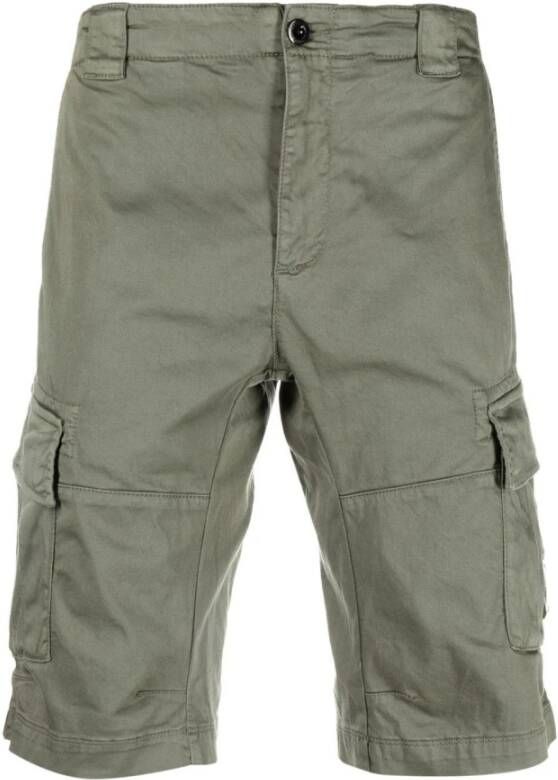 C.P. Company Casual Stretch Cargo Shorts Green Heren