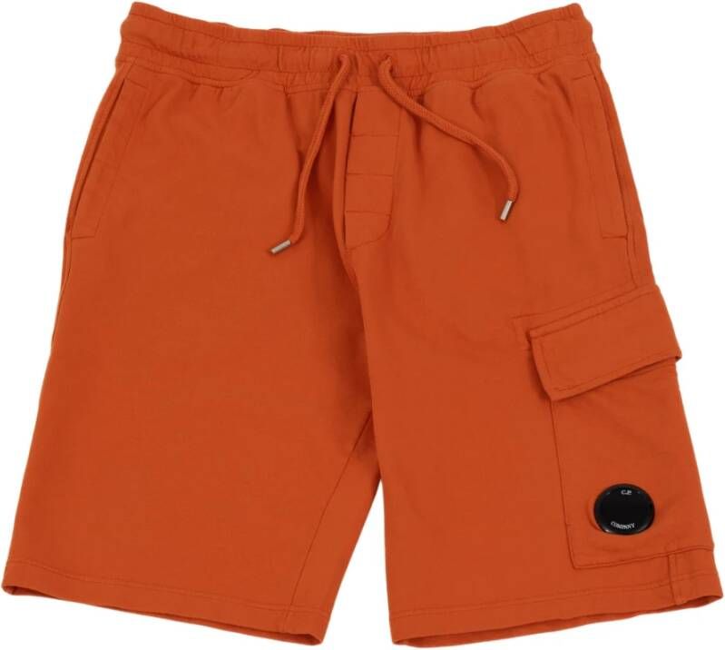 C.P. Company Casual Cargo Shorts Orange Heren