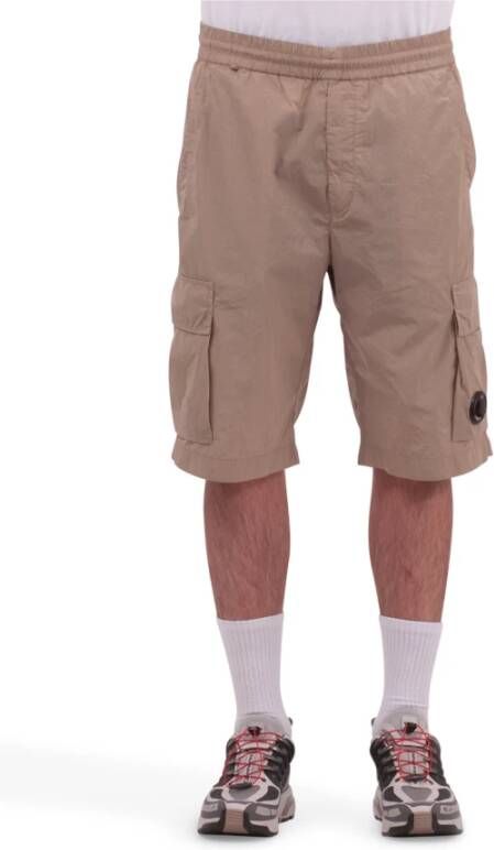 C.P. Company Casual Shorts Beige Heren