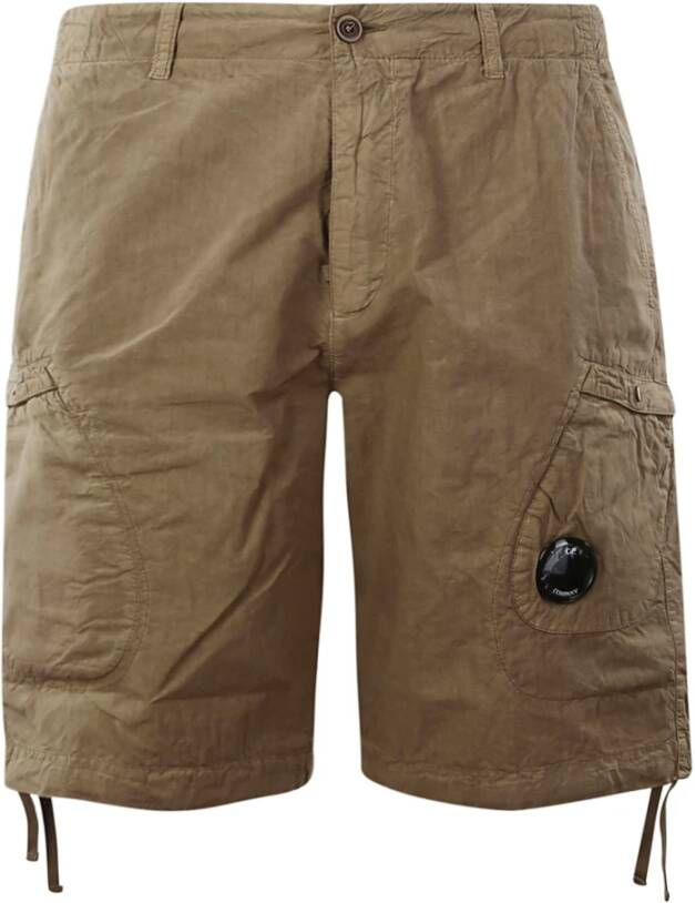 C.P. Company Casual Shorts Beige Heren