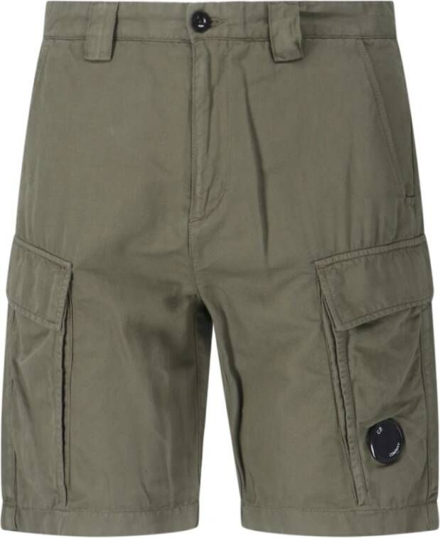 C.P. Company Groene Cargo Bermuda Shorts Green Heren