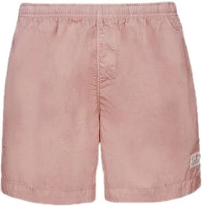 C.P. Company Casual zomer shorts in bleek mauve Roze Heren