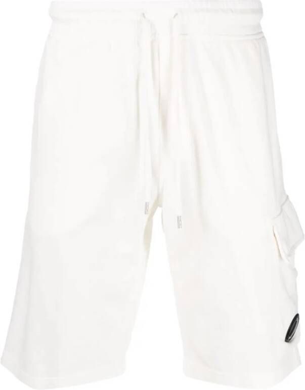 C.P. Company Casual zwarte katoenen shorts White Heren