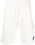 C.P. Company Casual zwarte katoenen shorts White Heren - Thumbnail 1
