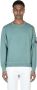 C.P. Company CO Stof Sweatshirt Stijlvol en Comfortabel Groen Heren - Thumbnail 3