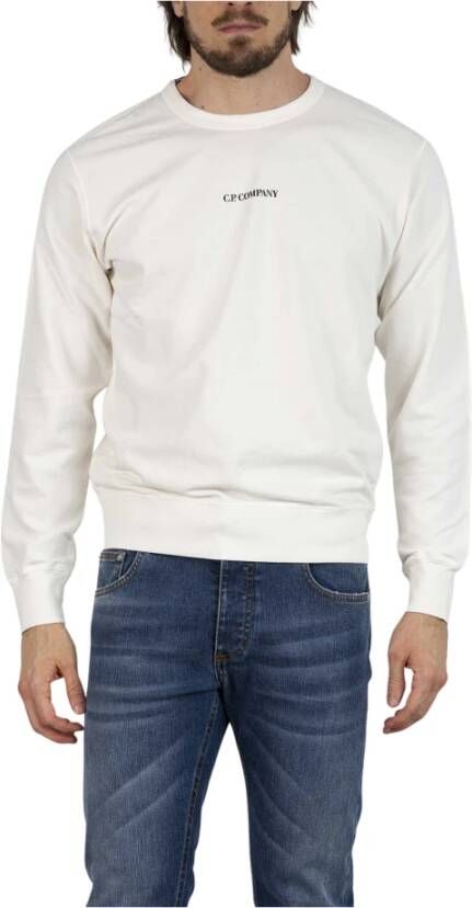 C.P. Company Comfortabele en stijlvolle hoodie White Heren