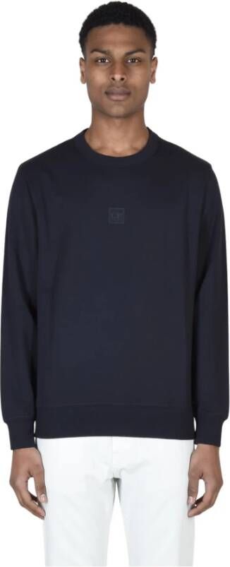 C.P. Company Upgrade je casual garderobe met stijlvolle sweatshirt Blauw Heren