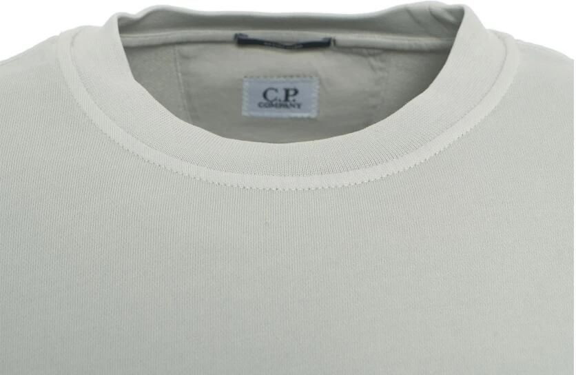 C.P. Company Blauwe Diagonale Sweatshirt met Rundhals White Heren - Foto 4