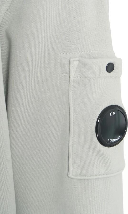 C.P. Company Blauwe Diagonale Sweatshirt met Rundhals White Heren - Foto 3