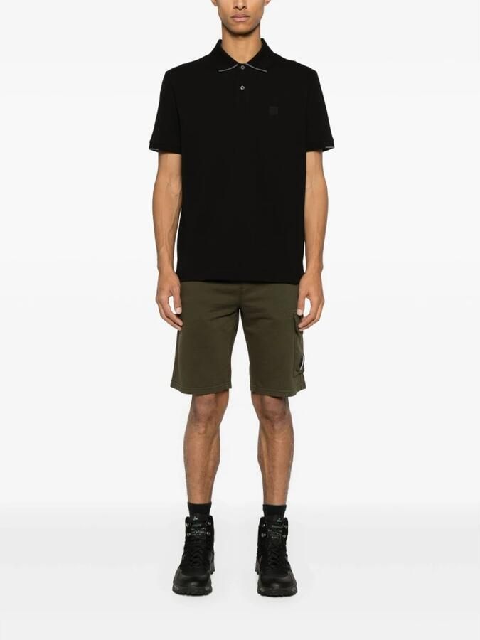 C.P. Company Lichte Fleece Shorts in Groen Green Heren - Foto 4