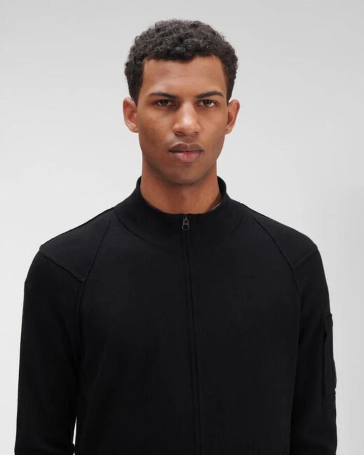 C.P. Company Stijlvolle Cardigan voor Heren Black Heren - Foto 3