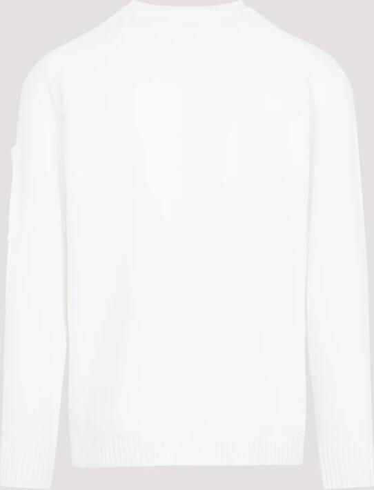 C.P. Company Katoenen trui met kenmerkende details White Heren - Foto 8