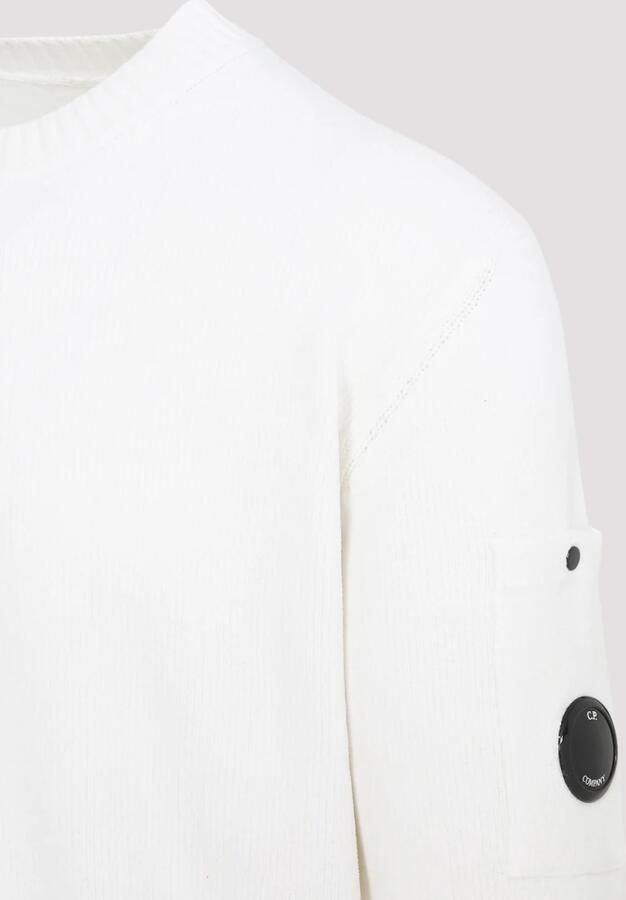 C.P. Company Katoenen trui met kenmerkende details White Heren - Foto 6