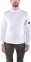 C.P. Company Diagonaal Verhoogd Achterlogo Sweatshirt Wit White Heren - Thumbnail 3