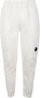 C.P. Company Fleece Sweatpants met taps toelopende pijpen White Heren - Thumbnail 3