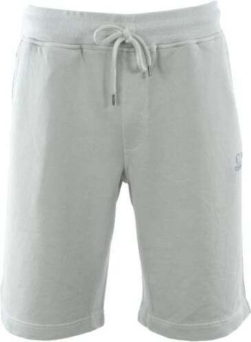 C.P. Company Grijze Sweat Bermuda Shorts Grijs Heren