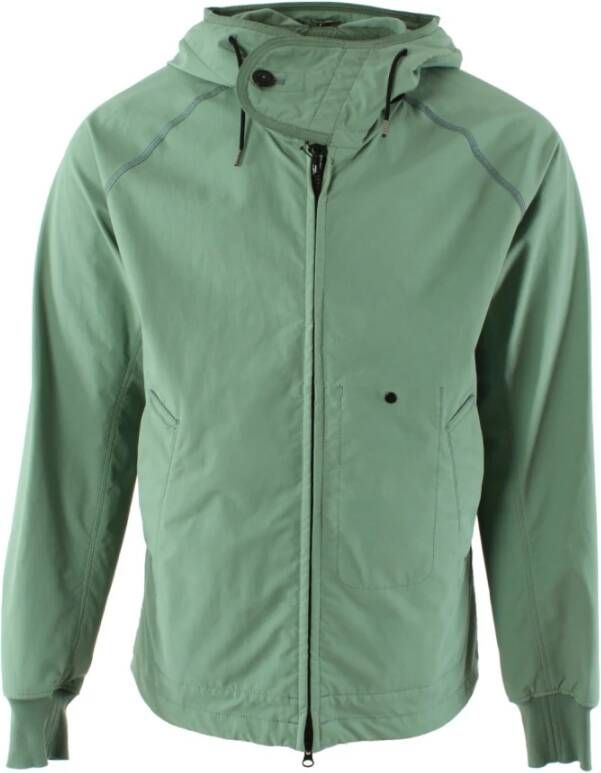 C.P. Company Groene stijlvolle lichte jas voor heren Groen Heren